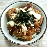 簡単ランチ♥鶏の照り焼き丼